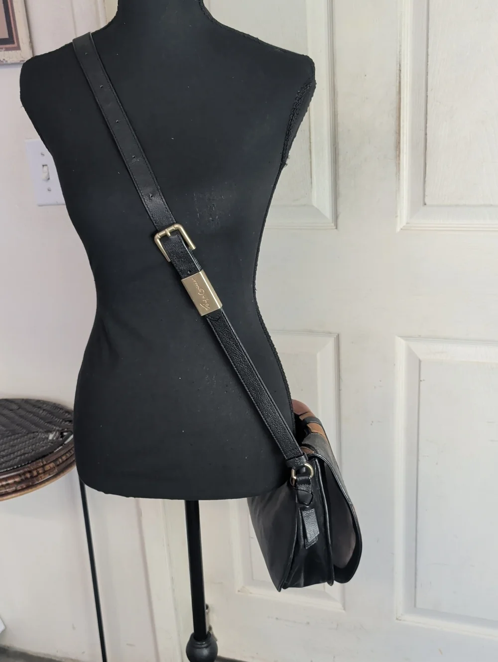 Corrina + Foley Crossbody Patch Work Bag